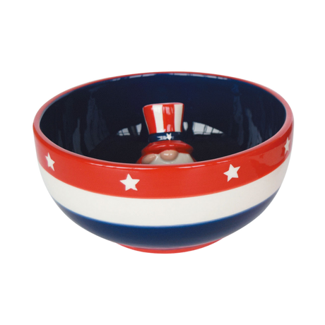 Uncle Sam Gnome Snack Bowls