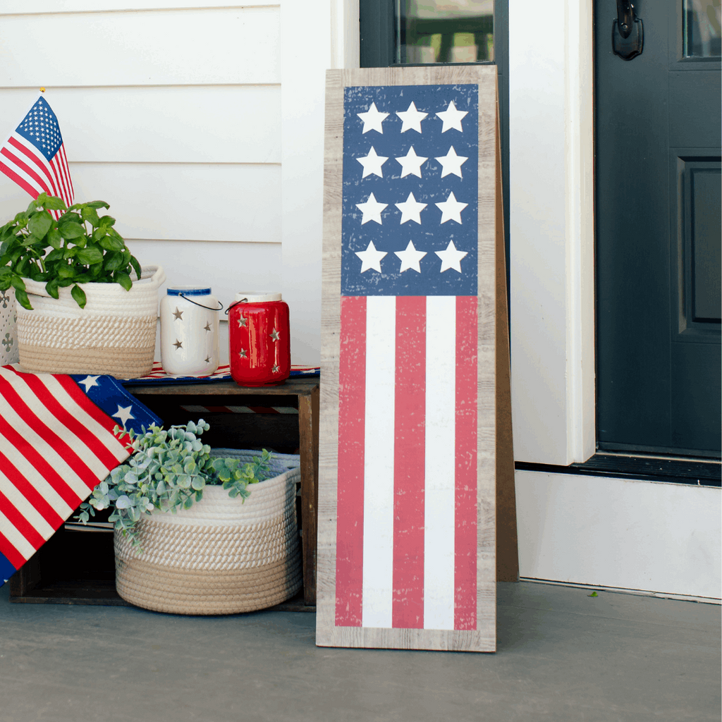 Double Your Décor Flag/Welcome Sign