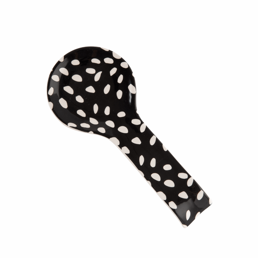 Black & White Spoon Rest