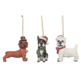 Canine Christmas Ornaments (Each Sold Separately)