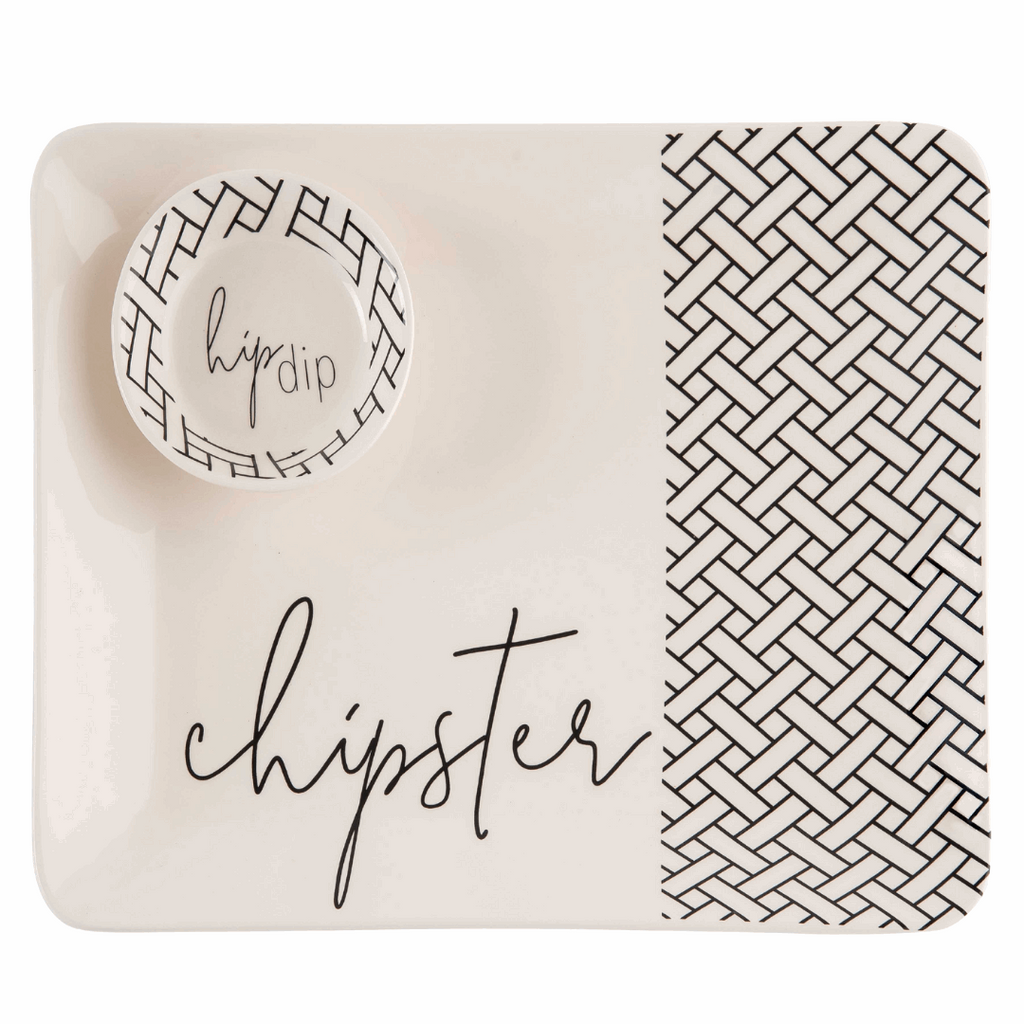 Chipster Platter & Hip Dip Bowl Set