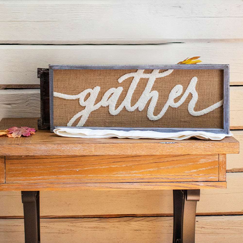 Modern Farmhouse Gather Sign