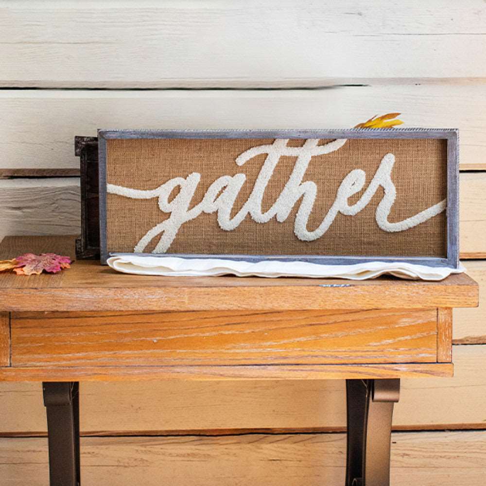 Modern Farmhouse Gather Sign