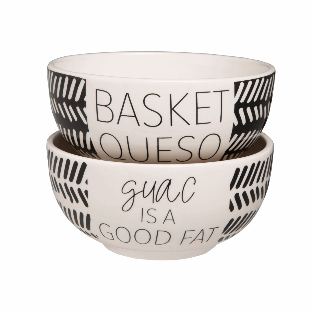 Guac & Queso Stacking Bowls Tate + Zoey