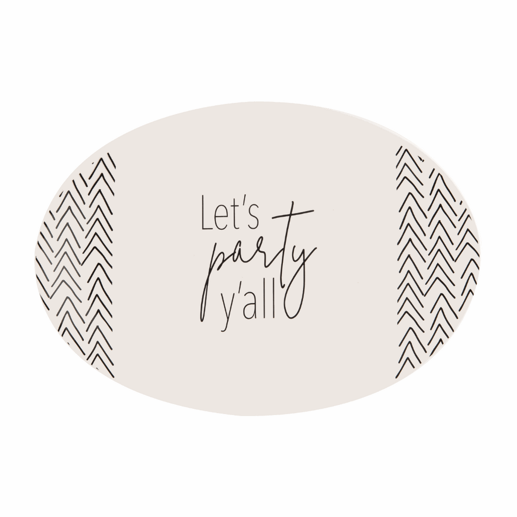 Let's Party Y'all Platter