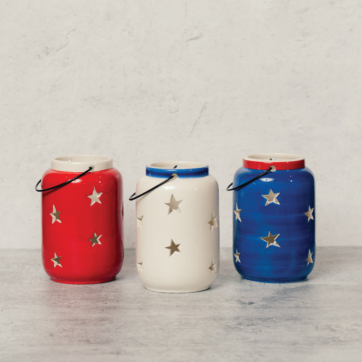 Seeing Stars Jar Candle Holders Set of 3