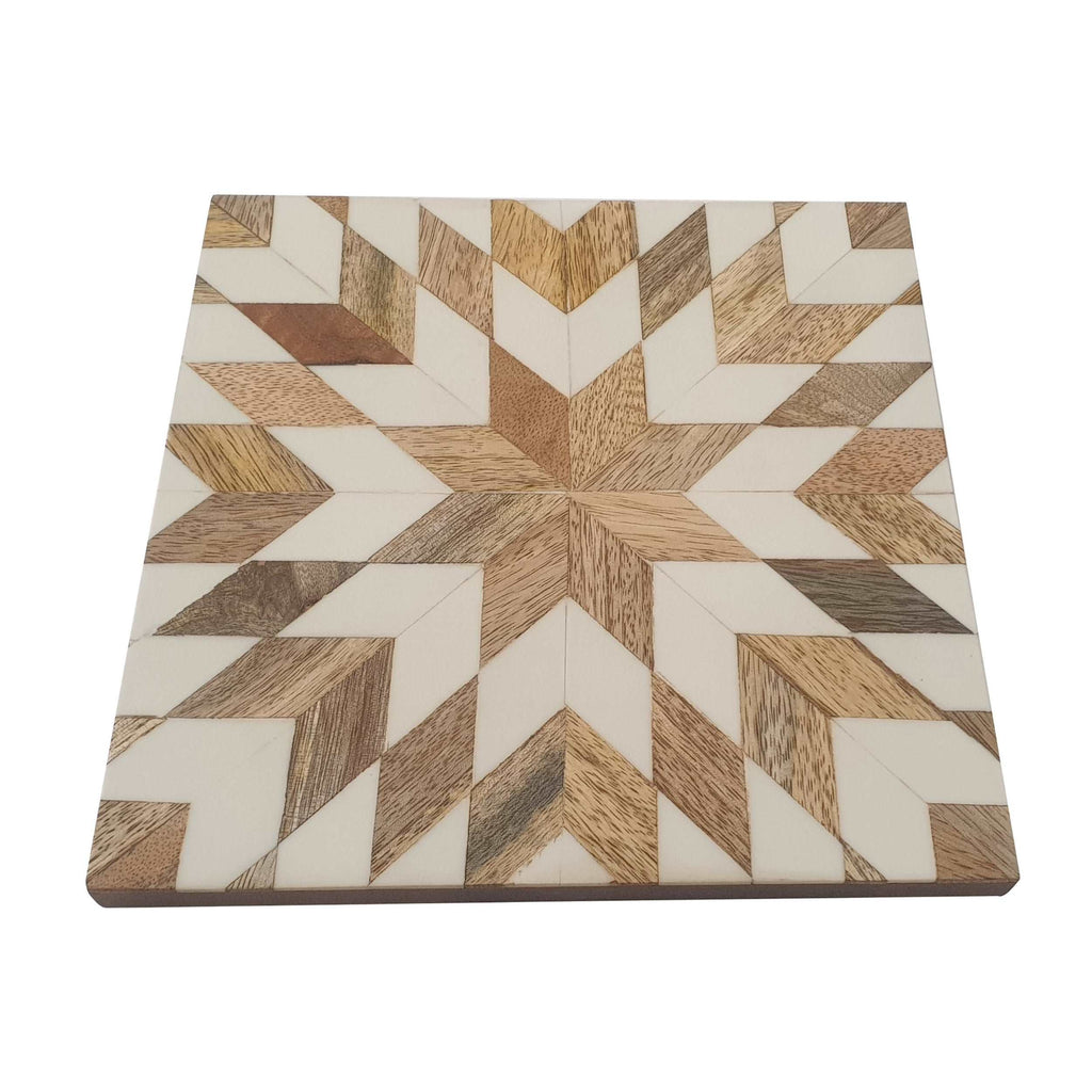 Patchwork Trivet and Coasters