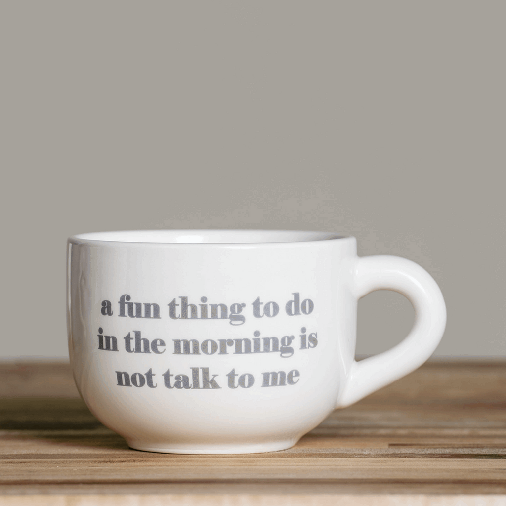 A Fun Thing To Do Cappuccino Mug