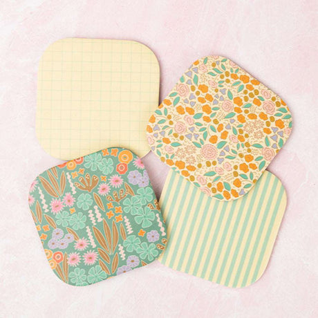 Mindful Bamboo Coasters