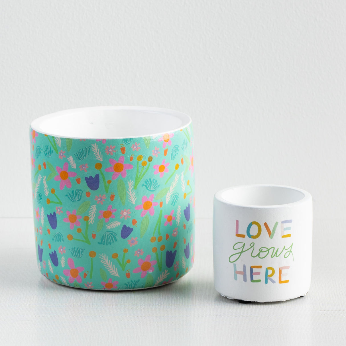 Love Grows Nesting Pots