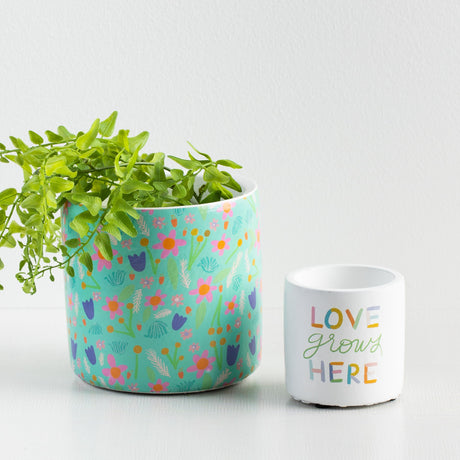 Love Grows Nesting Pots