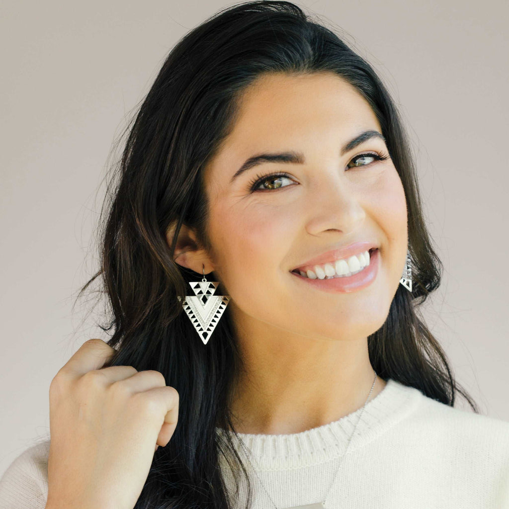 Gina Geometric Earring