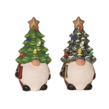 Jolly Light Up Gnome Trees - Set of 2