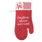 Christmas Calories Oven Mitt & Tea Towel Set