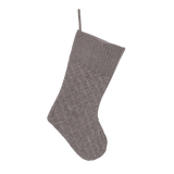 Knit Winter Stockings (Gray, Cream or Red)