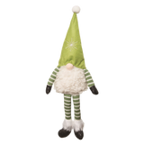 Plush Striped Gnome Sitter (Red or Green)