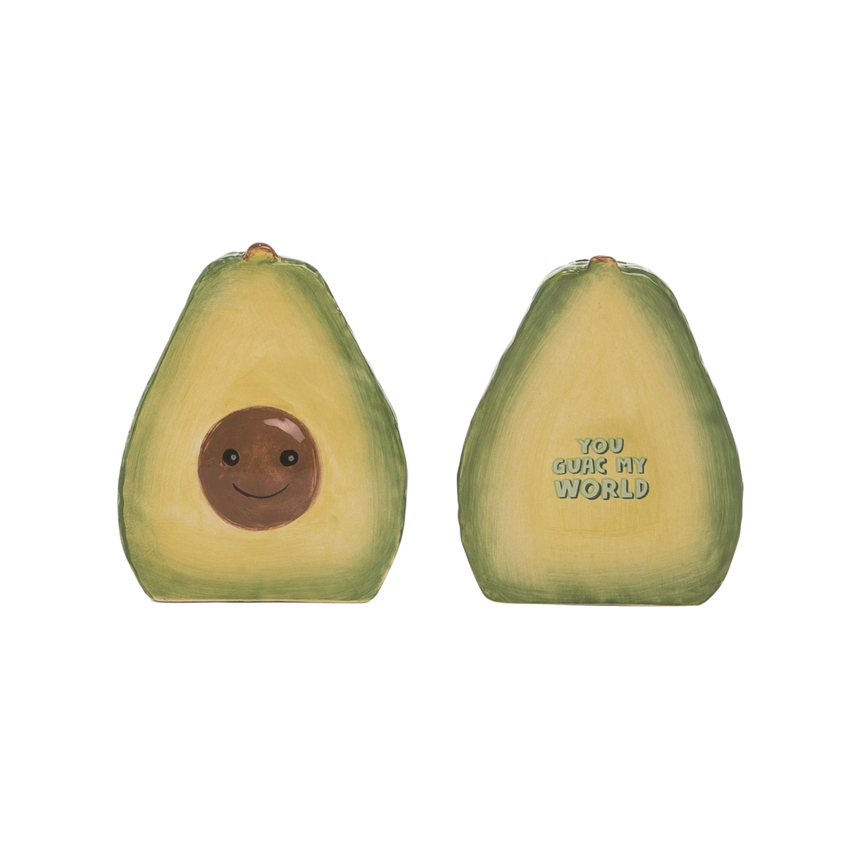 Guac & Roll Avocado Salt & Pepper Shaker Set