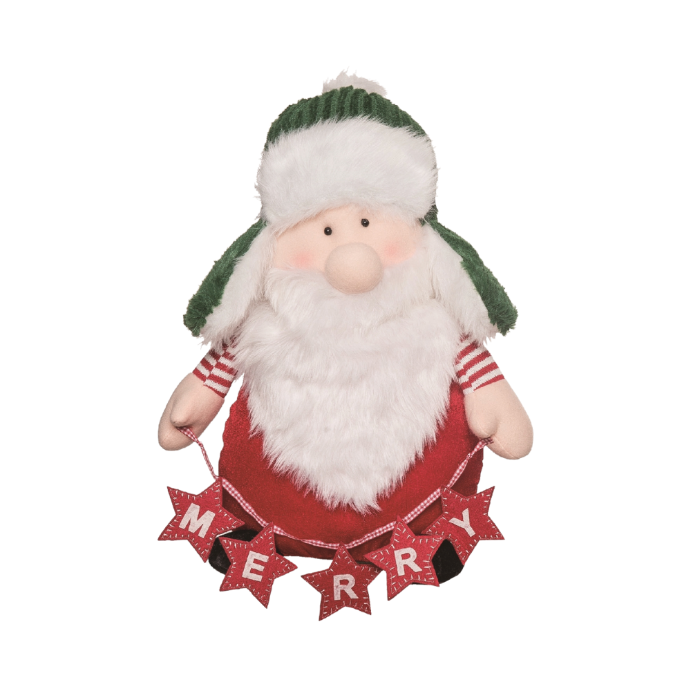 Sweet Pines Plush Santa
