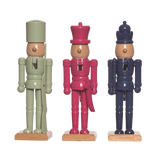 Merry & Bright Modern Nutcracker Decor Set