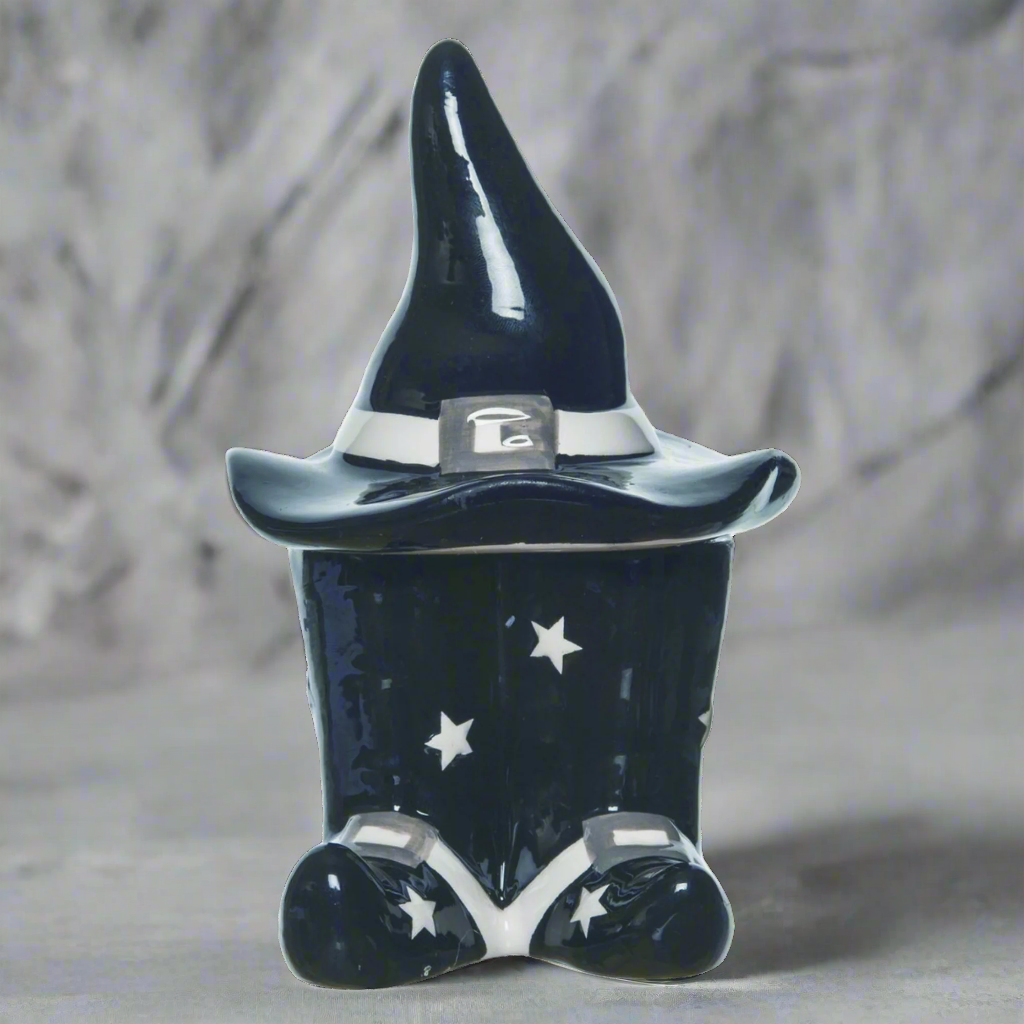 Spice & Spell Witch Hat & Boot Salt & Pepper Shaker Set