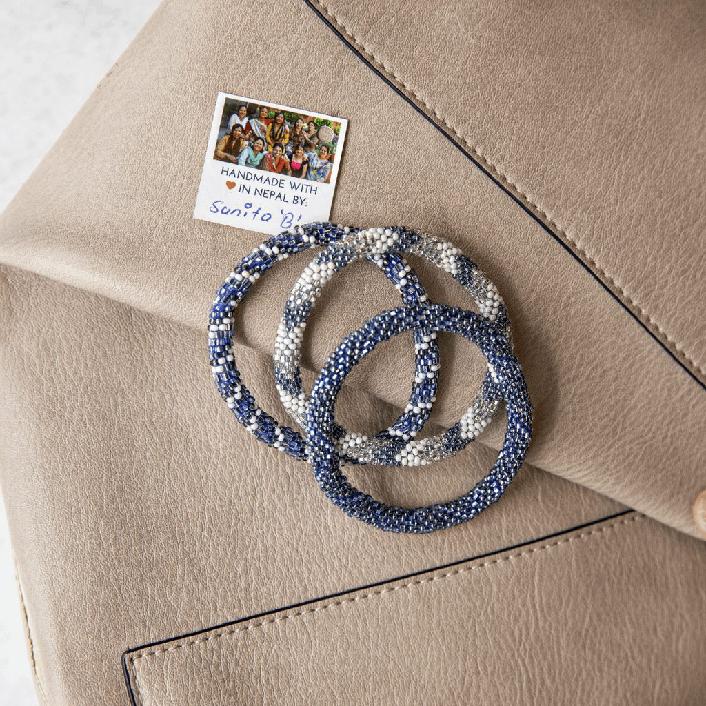 Do Good Beaded Bracelets - Denim