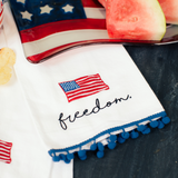 Freedom and Home Patriotic Tea Towel Set