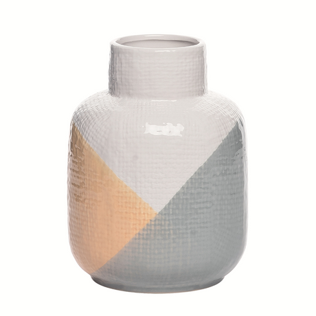Yellow Haze Watercolor Vase