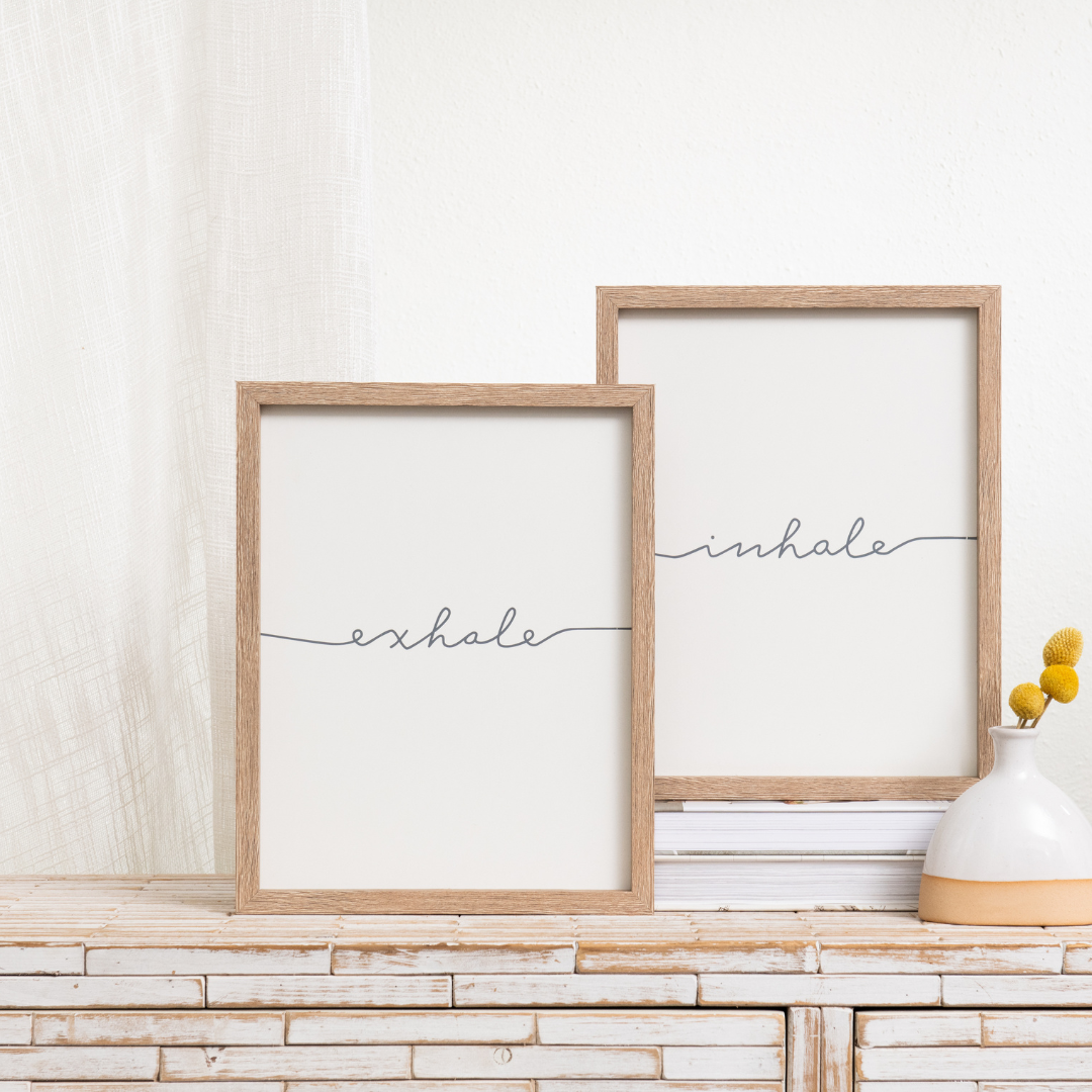 Everyday Living Inhale/Exhale Wall Decor