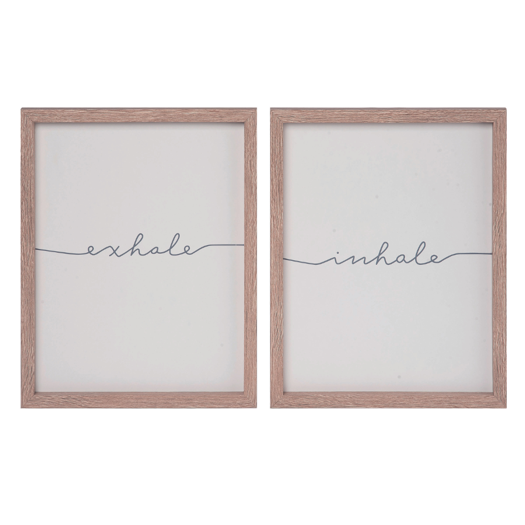 Everyday Living Inhale/Exhale Wall Decor