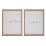 Everyday Living Inhale/Exhale Wall Decor