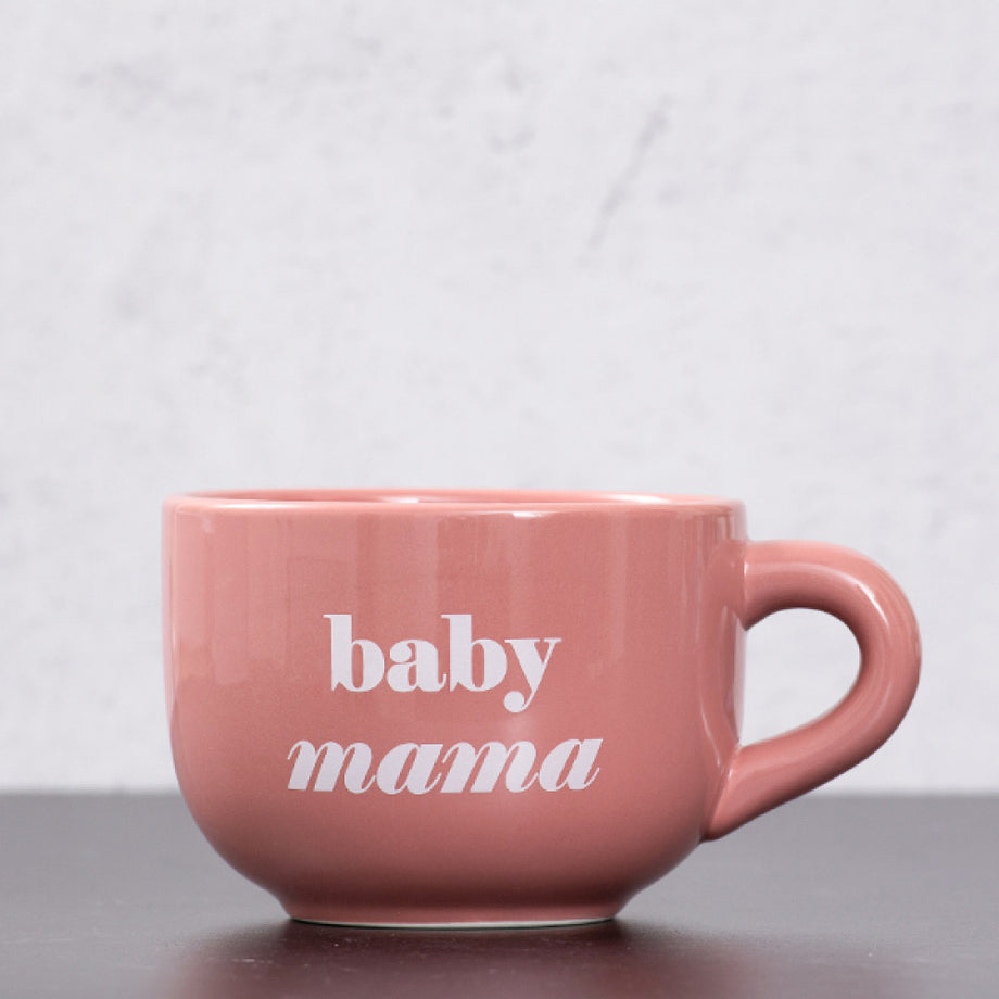 Baby Mama Cappuccino Mug – Tate + Zoey