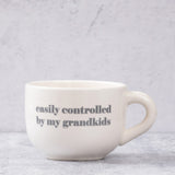 Easily Controlled By My Grandkids Cappuccino Mug