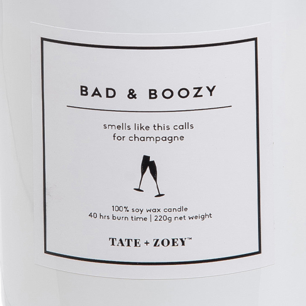Bad & Boozy Candle