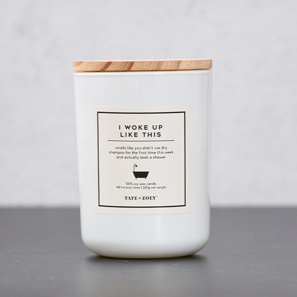 I Woke Up Like This Candle