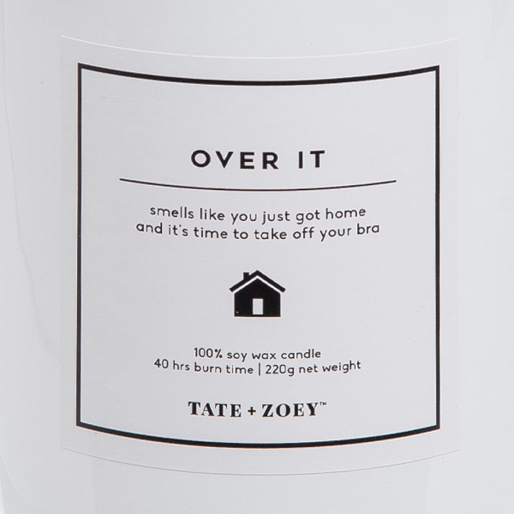 Over It Candle