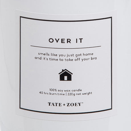 Over It Candle