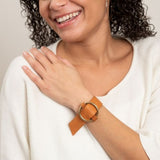 Tan Cuff Bracelet