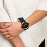 Black Cuff Bracelet