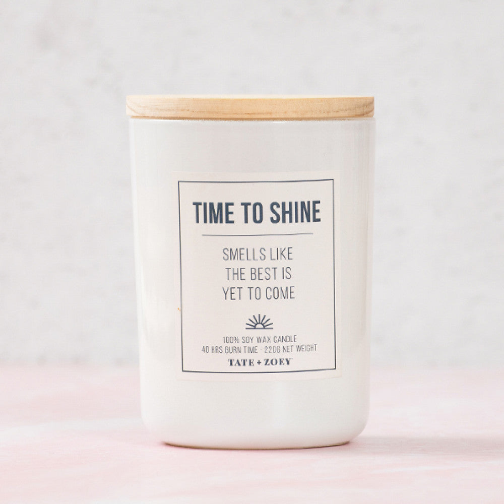 Time to Shine Candle