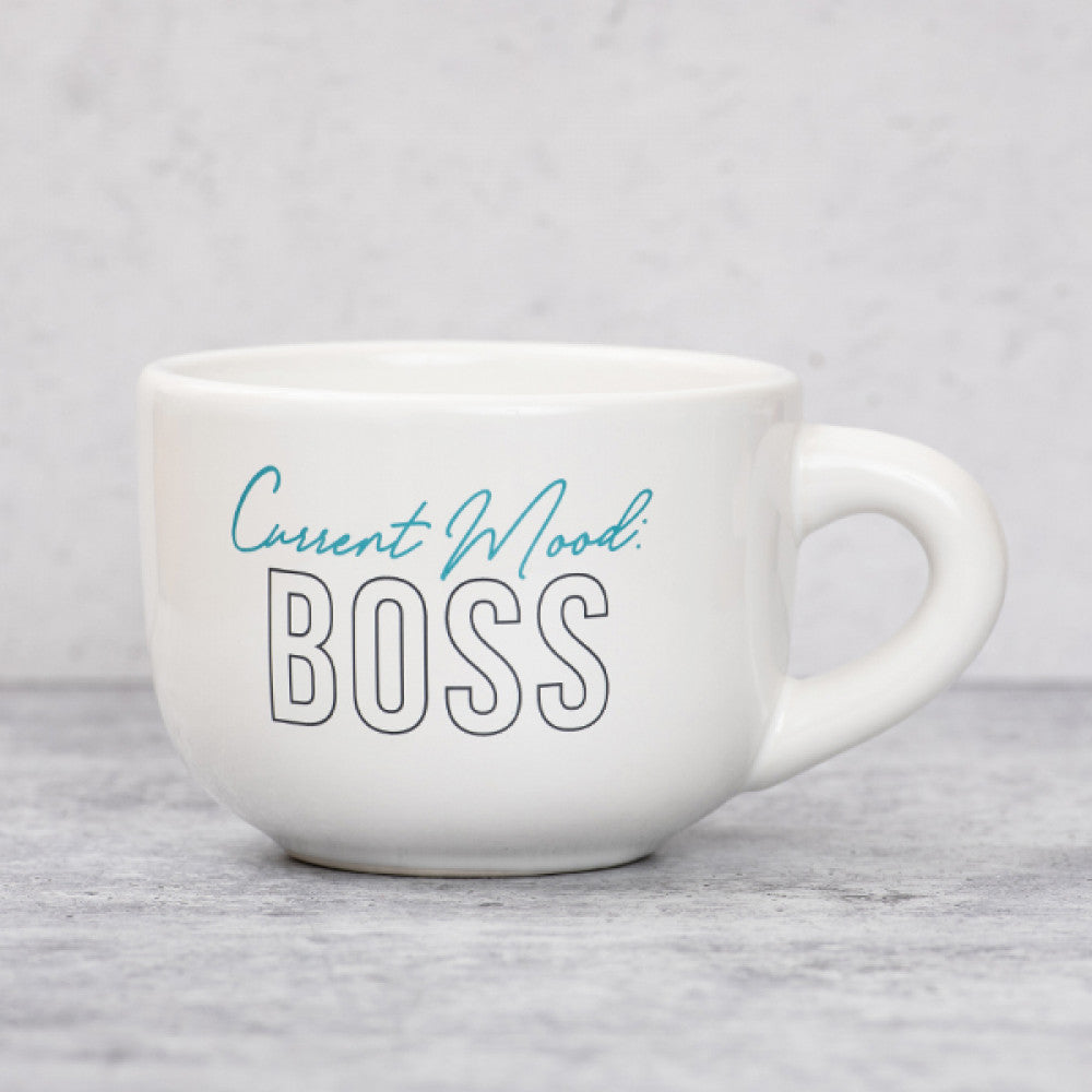 Current Mood: Boss Cappuccino Mug