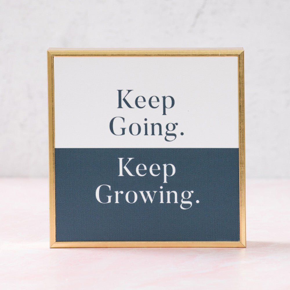 Keep Going Quotable Canvas