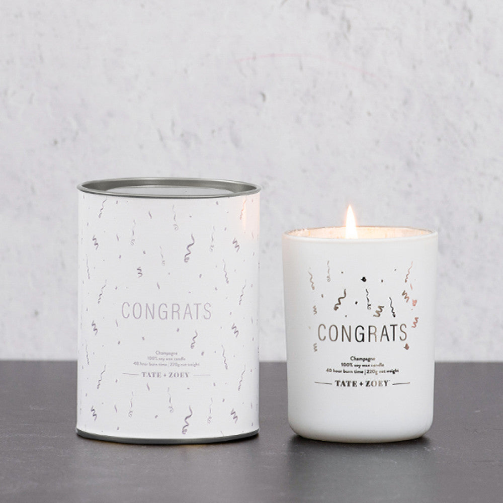 Congrats Candle