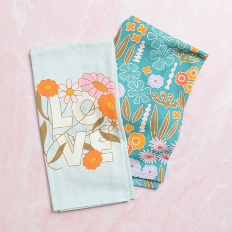 Mindful Love Tea Towel Set