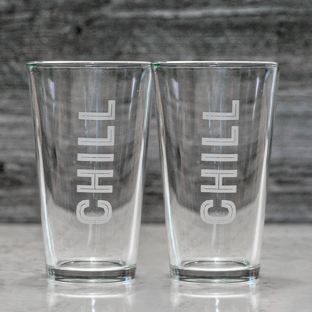Chill Pint Glass - Set of 2