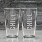 Chill Pint Glass - Set of 2