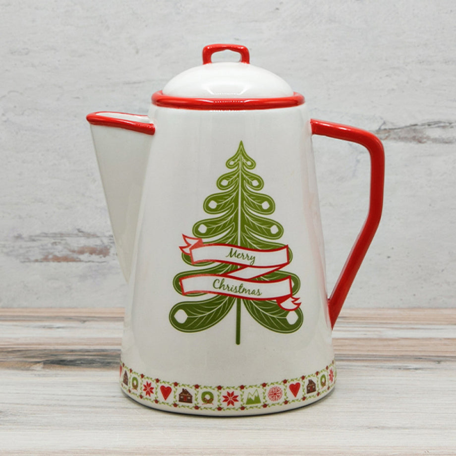 Spode Christmas Kettle and Lid 