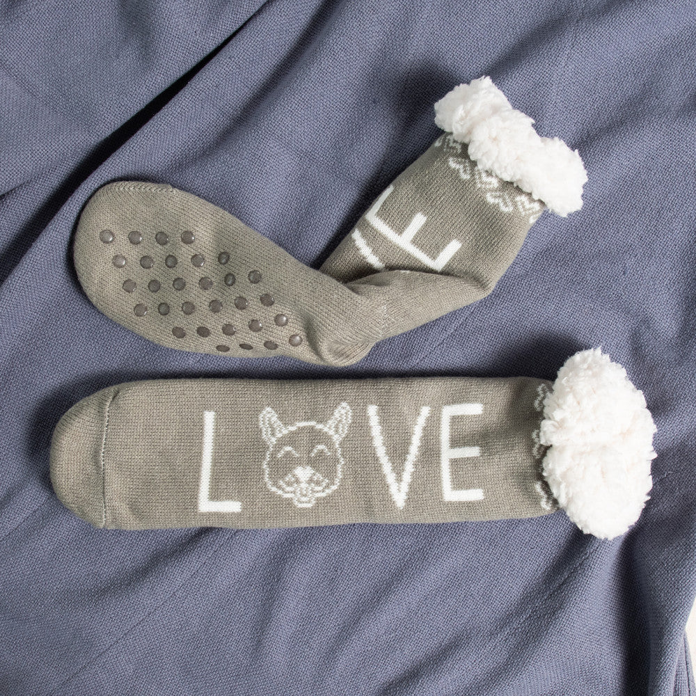 Puppy Love Slipper Socks