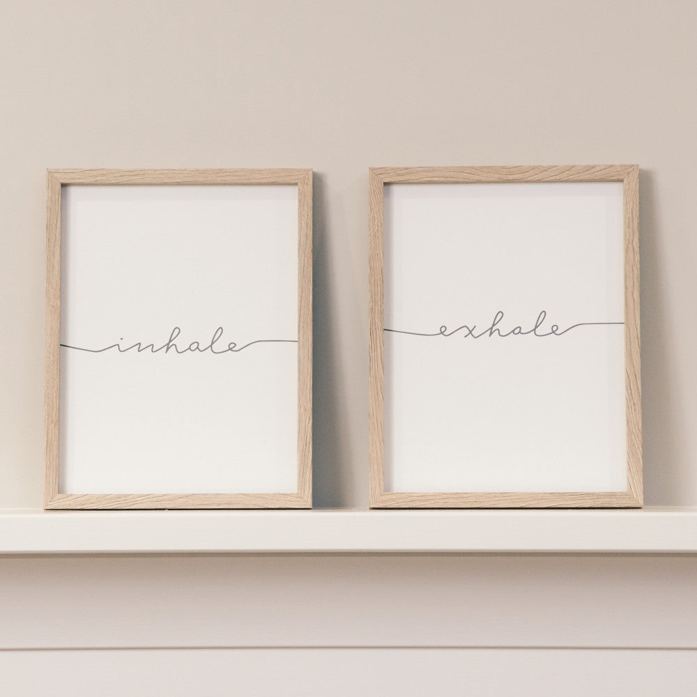 Everyday Living Inhale/Exhale Wall Decor