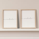 Everyday Living Inhale/Exhale Wall Decor