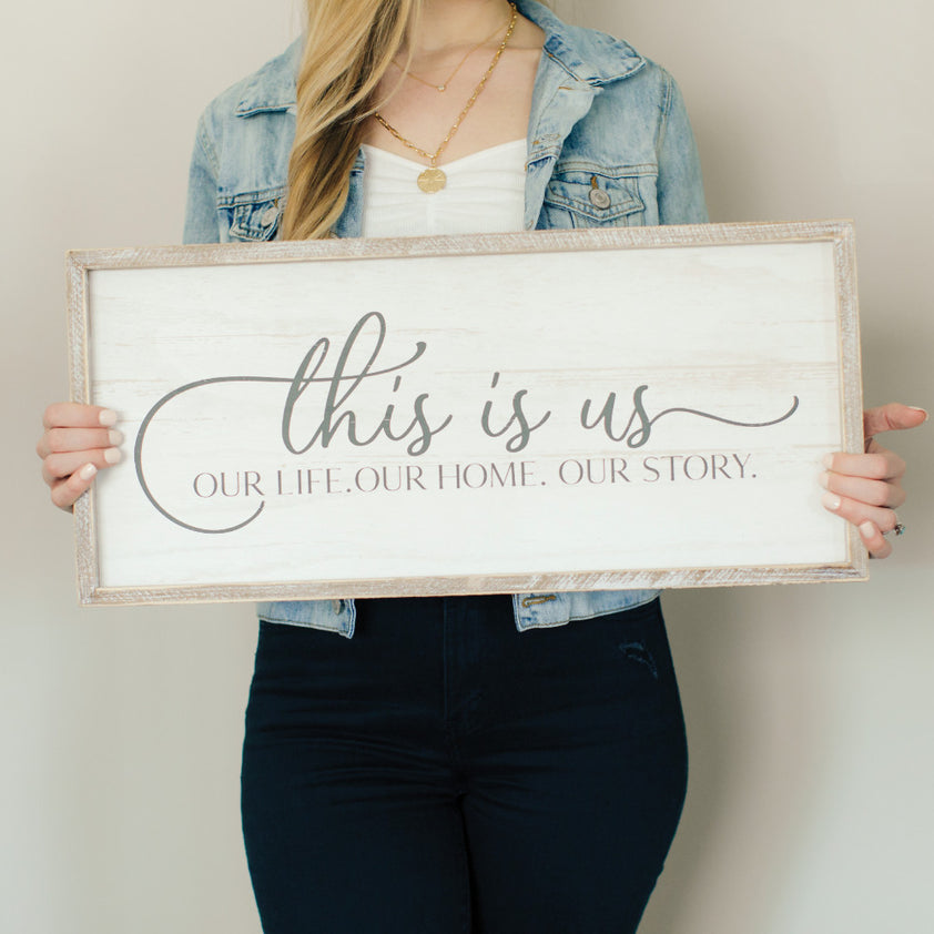 This Is Us Wall Decor Tate + Zoey